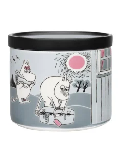 Moomin Ruoansäilytys Ja Järjestys|Arabia Muumi Seikkailu Purkki Muutto 0,7 L ceram