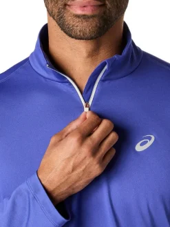 Asics Treenivaatteet|Paidat Ja Neuleet|paita Core LS 1/2 Zip Winter Top 400 DARK COBALT
