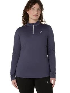 Asics Treenivaatteet|paita Core LS 1/2 Zip Winter Top W 500 INDIGO FOG