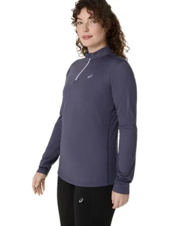 Asics Treenivaatteet|paita Core LS 1/2 Zip Winter Top W 500 INDIGO FOG