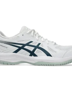 Asics Juoksu- Ja Treenikengät|sisäpelikengät Upcourt 6 104 WHITE/TRANQUIL TEAL