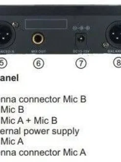 kahden langattoman mikin setti PMU-312>AudioDesignPRO Hot