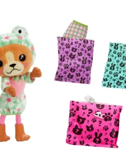 Barbie Nuket Ja Kotileikki|Cutie Reveal Chelsea Costume Cuties vihreä