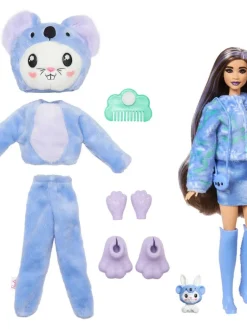 Barbie Nuket Ja Kotileikki|nukke Cutie Reveal Costume Cuties lila