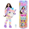 Barbie Nuket Ja Kotileikki|seepra Cutie Reveal Color Dreams