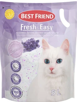 Laventeli kissanhiekka Fresh & Easy 5L>Best Friend Clearance