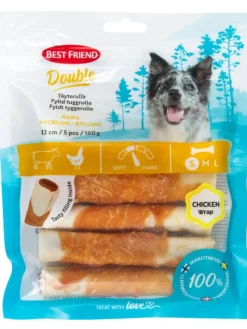 Best Friend Koirat|täyterulla Double kana 12 cm 5 kpl 160 g
