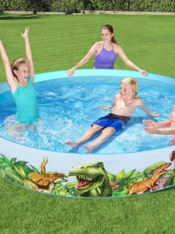 Bestway Ulkolelut|Dinosaurus rulla-allas Ø 244 cm