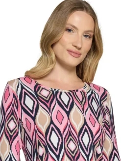 Betty Barclay Trikoopaidat Ja Colleget|paita 2722 1789 Pink / Dk Blue 4885
