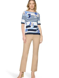 Betty Barclay Trikoopaidat Ja Colleget|paita 2741 1754 Blue / White 8811
