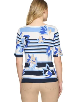 Betty Barclay Trikoopaidat Ja Colleget|paita 2741 1754 Blue / White 8811