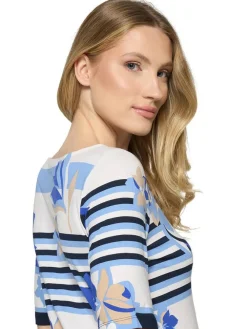 Betty Barclay Trikoopaidat Ja Colleget|paita 2741 1754 Blue / White 8811