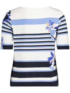 Betty Barclay Trikoopaidat Ja Colleget|paita 2741 1754 Blue / White 8811