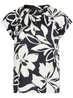 Betty Barclay Puserot|pusero 8804 1159 Dark Blue / Cream 8813