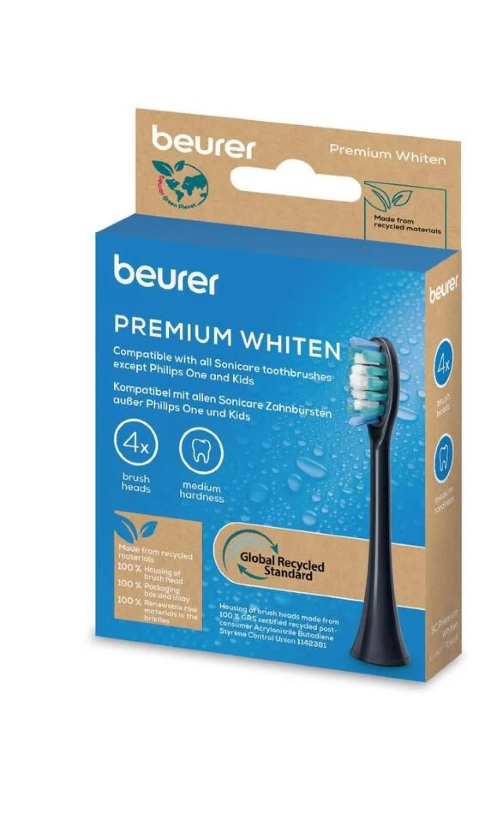 vaihtoharja SC Premium White Sonic-sähköhammasharjaan>Beurer New