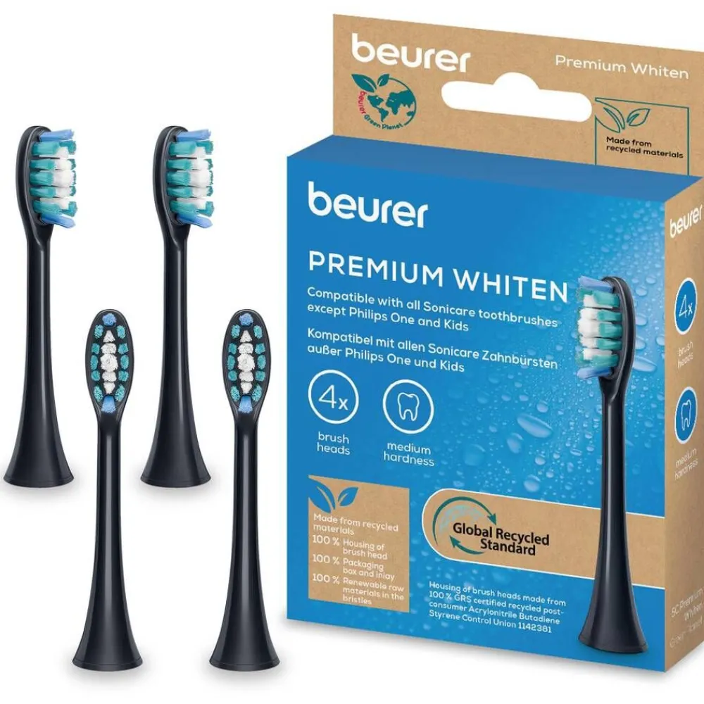 vaihtoharja SC Premium White Sonic-sähköhammasharjaan>Beurer New