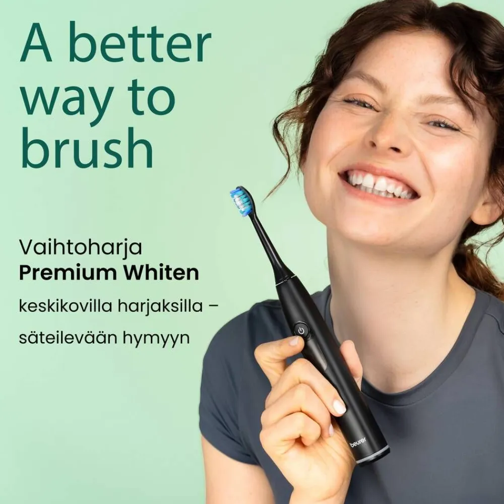 vaihtoharja SC Premium White Sonic-sähköhammasharjaan>Beurer New