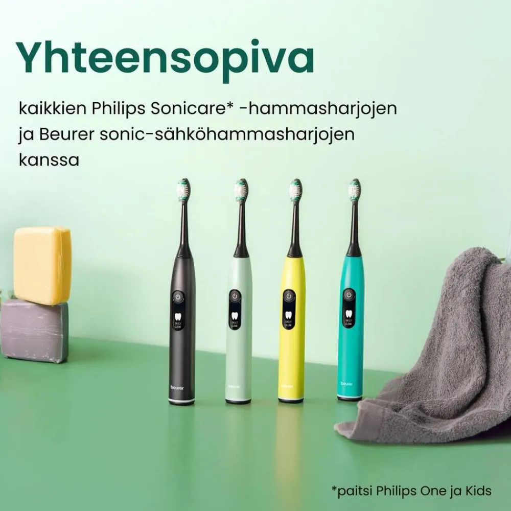vaihtoharja SC Premium White Sonic-sähköhammasharjaan>Beurer New