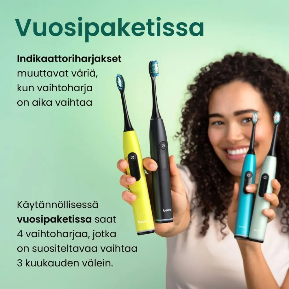 vaihtoharja SC Premium White Sonic-sähköhammasharjaan>Beurer New