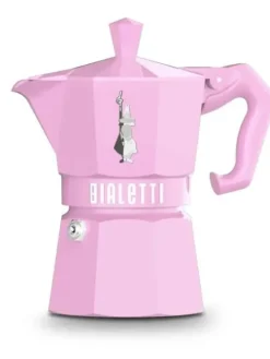 Bialetti Juoma- Ja Baaritarvikkeet|Tarjoilu|espressokeitin 3 k. Moka Exclusive vaal.punainen