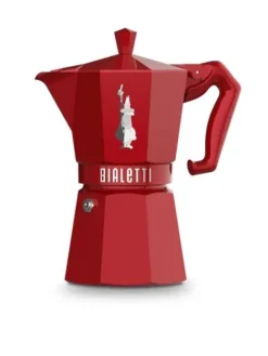 Bialetti Juoma- Ja Baaritarvikkeet|Tarjoilu|espressokeitin 6 k. Moka Exclusive punainen