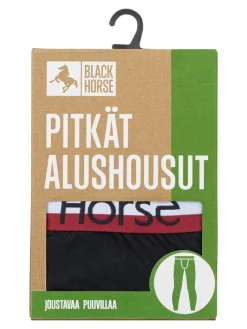 Black Horse Alusvaatteet|pitkät puuvilla-alushousut I147 6055 Berry