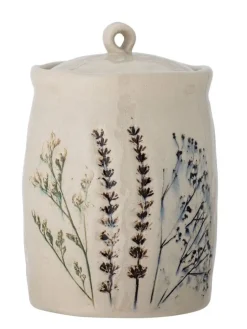 Bloomingville Koriste-Esineet|Ruoansäilytys Ja Järjestys|purkki Bea kannella beige