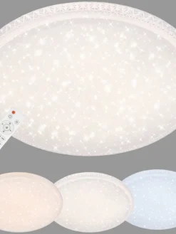 Briloner Sisustusvalaisimet|LED-plafondi CCT tähtikuviokupu ja kristallikoriste