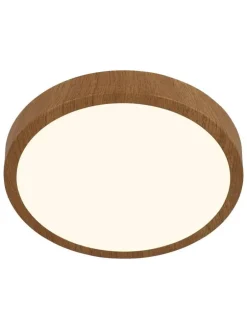 Briloner Sisustusvalaisimet|Runa LED-plafondi Ø 28 cm puu
