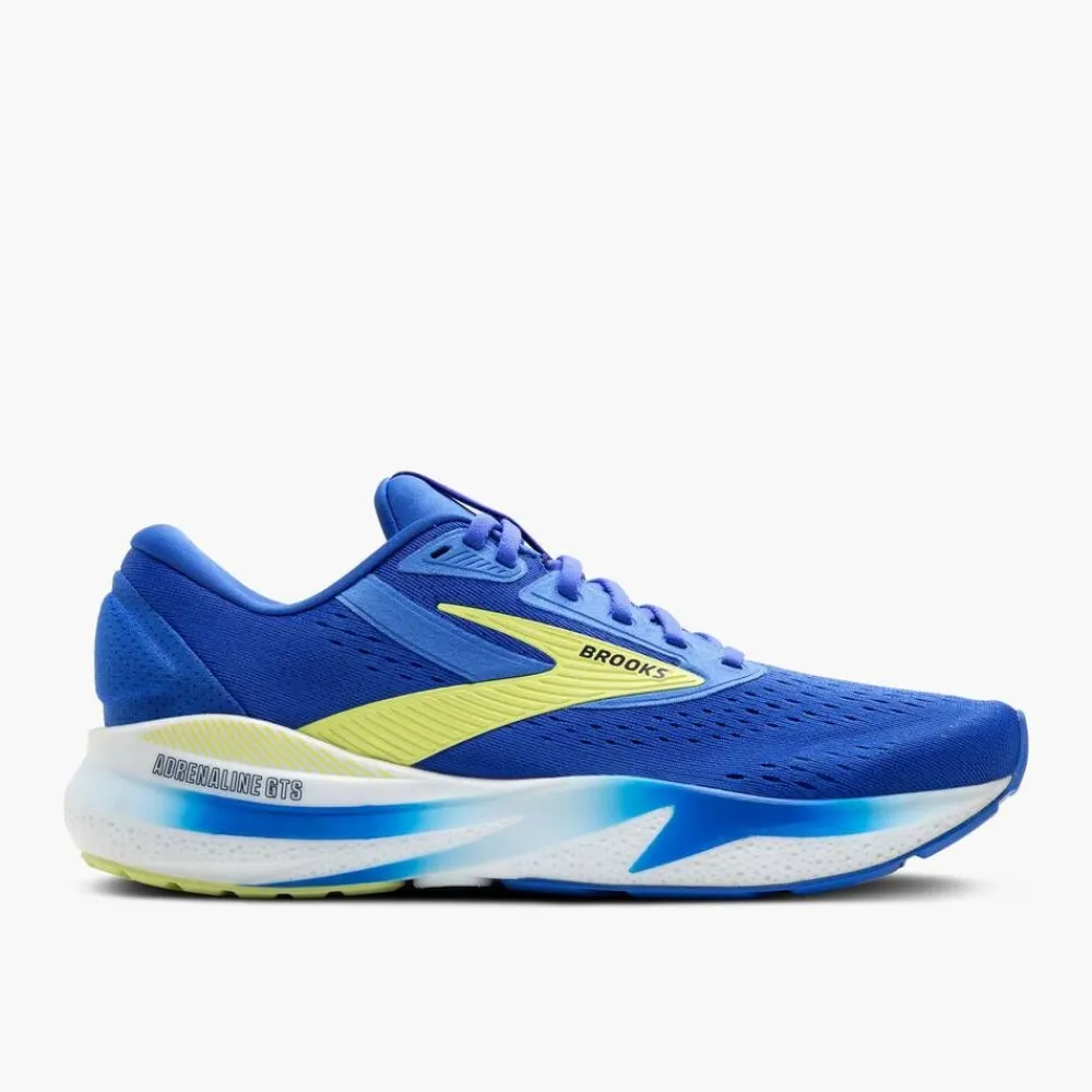 Brooks Juoksu- Ja Treenikengät|juoksukengät Adrenaline GTS 24 434 Cobalt/Neo Yellow/Peacoat