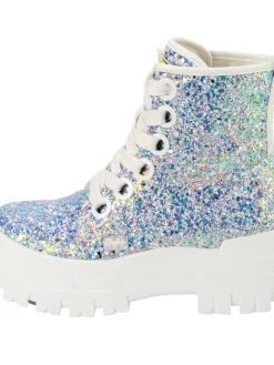 Buffalo Nilkkurit|nilkkurit Aspha Lace Up Hi Silver / purple