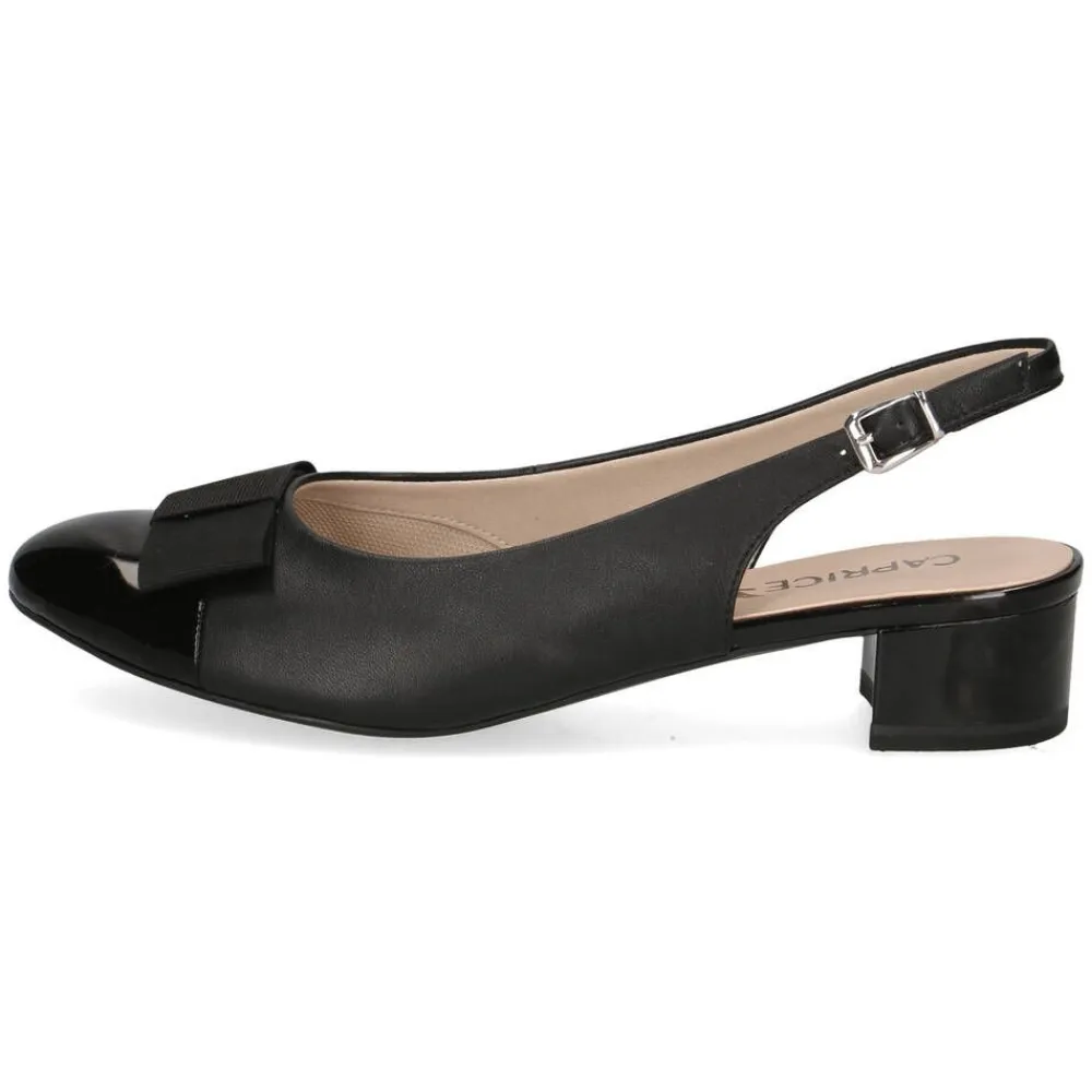Caprice Avokkaat Ja Juhlakengät|avokkaat 019 Ingrid Slingback 019 Black comb
