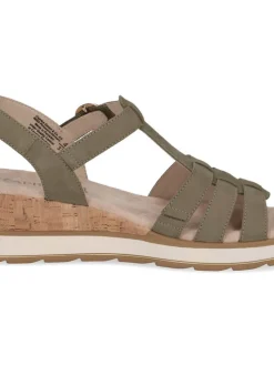 Caprice Sandaalit|sandaalit 724 Bernadette 724 Olive nubuc