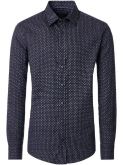 Casamoda Kauluspaidat|paita 454528900 Casual fit 100 Blue