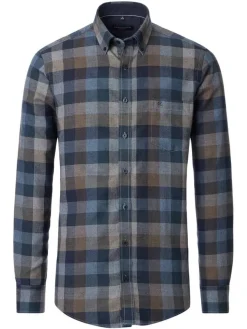 Casamoda Kauluspaidat|paita 444362200 Casual fit 101 sininen