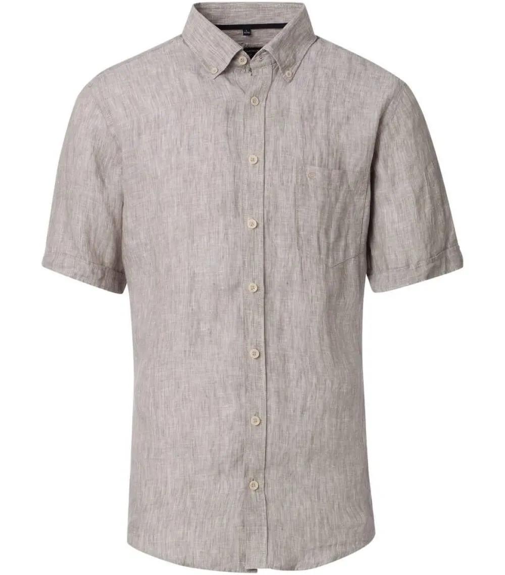 Casamoda Kauluspaidat|pellavapaita 954404400 Casual fit