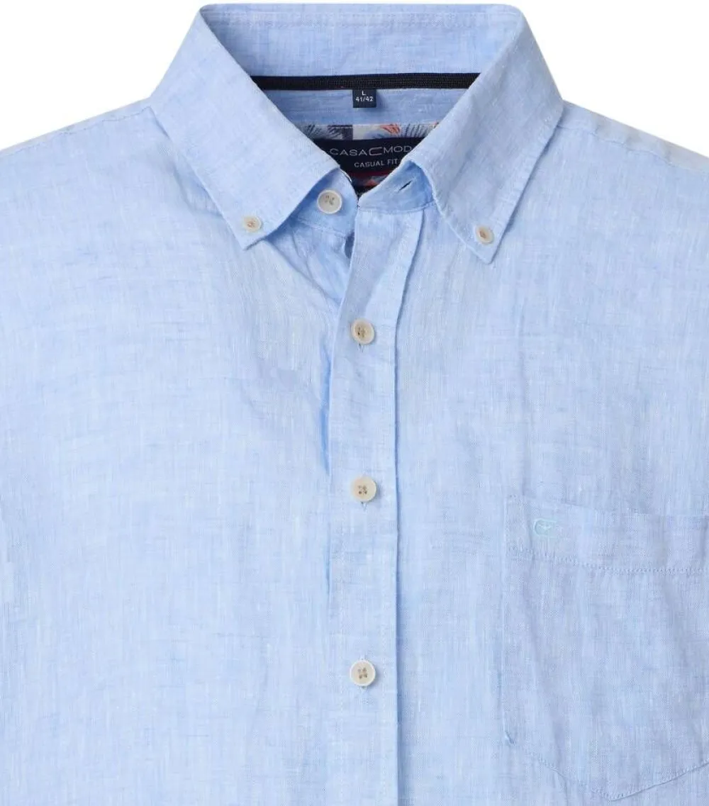 Casamoda Kauluspaidat|pellavapaita 954404400 Casual fit