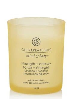 Chesapeake Bay Tuoksukynttilät Ja Huonetuoksut|Kynttilät Ja Huonetuoksut|tuoksukynttilä Strength & Energy S