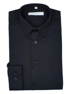 Create Paidat|paita Slim Fit LS Black