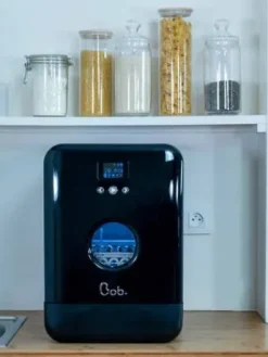Daan Tech Astianpesu|pöytäastianpesukone Bob musta kiilto