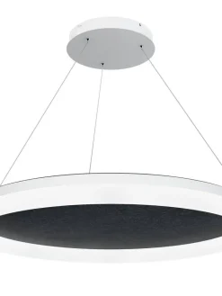 Design by Gru00f6nlund Sisustusvalaisimet|Design by Grönlund Acoustic Circulo 80 kattovalaisin musta 3000K