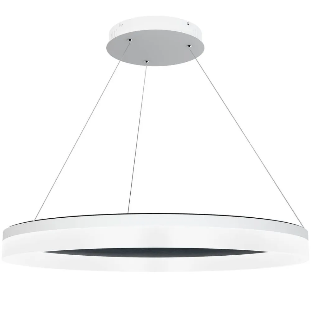 Design by Gru00f6nlund Sisustusvalaisimet|Design by Grönlund Acoustic Circulo 80 kattovalaisin musta 3000K