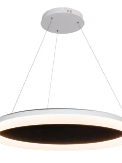 Design by Gru00f6nlund Sisustusvalaisimet|Design by Grönlund Acoustic Circulo 80 kattovalaisin musta 3000K