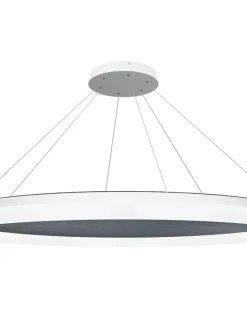 Design by Gru00f6nlund Sisustusvalaisimet|Design by Grönlund Acoustic Circulo 120 kattovalaisin tummanharmaa 3000K