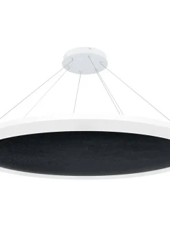 Design by Gru00f6nlund Sisustusvalaisimet|Design by Grönlund Acoustic Circulo 120 kattovalaisin musta 4000K