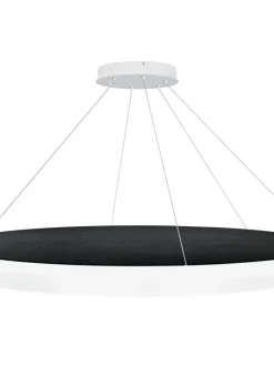 Design by Gru00f6nlund Sisustusvalaisimet|Design by Grönlund Acoustic Circulo 120 kattovalaisin musta 4000K