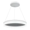Design by Gru00f6nlund Sisustusvalaisimet|Design by Grönlund Acoustic Circulo 60 kattovalaisin tummanharmaa 4000K