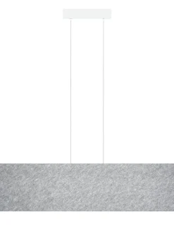 Design by Gru00f6nlund Sisustusvalaisimet|Design by Grönlund Acoustic Line 140 kattovalaisin vaaleanharmaa 3000K