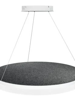 Design by Grönlund Acoustic Circulo 80 kattovalaisin tummanharmaa 4000K><noscript><img width=