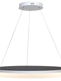 Design by Grönlund Acoustic Circulo 80 kattovalaisin tummanharmaa 4000K><noscript><img width=